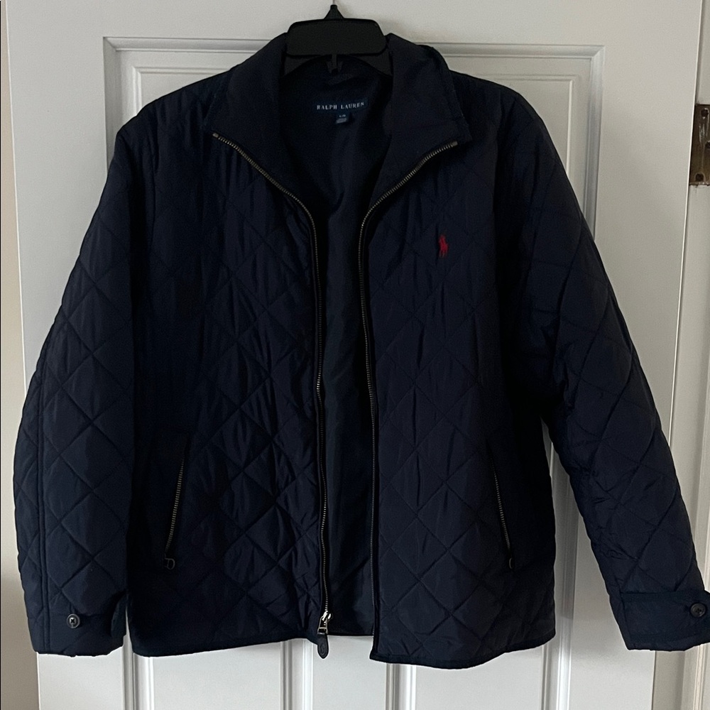 Ralph Lauren womens Puffer Jacket - Dark Blue